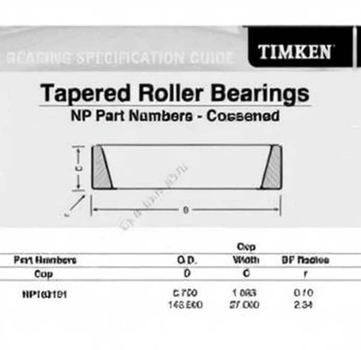 TIMKEN NP183151-TIMKEN - Image 1