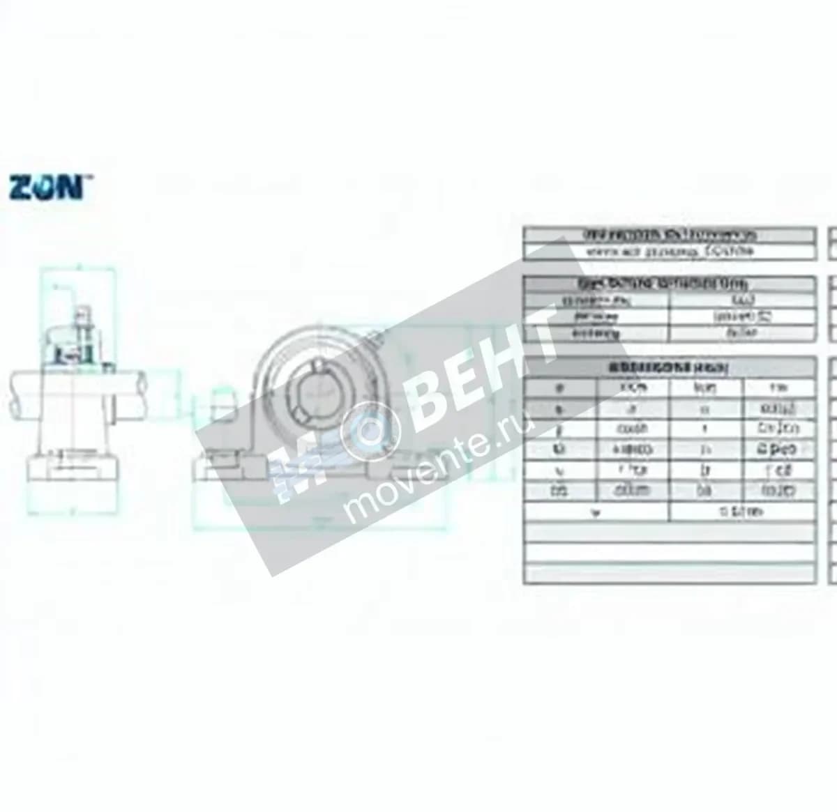 ZEN UCP207-22-ZEN - Image 1