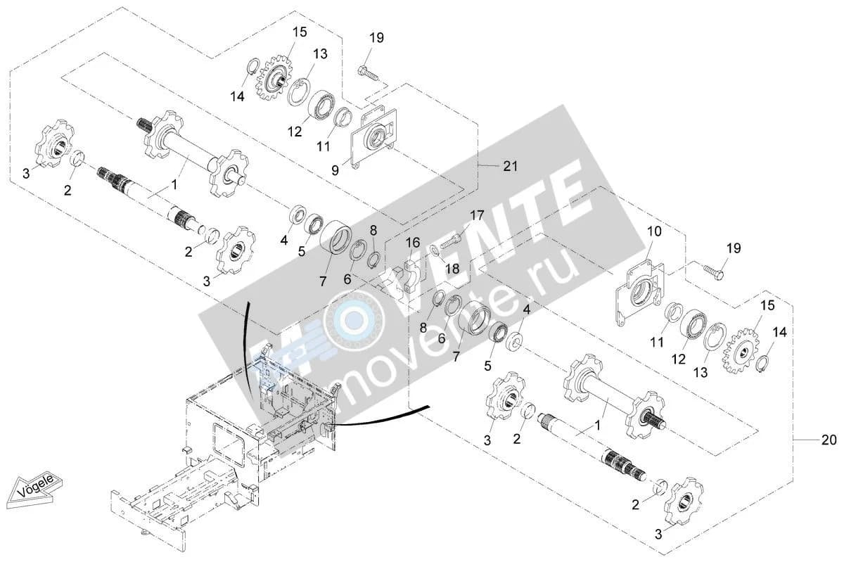 4611602175 подшипник Vögele - Image 1