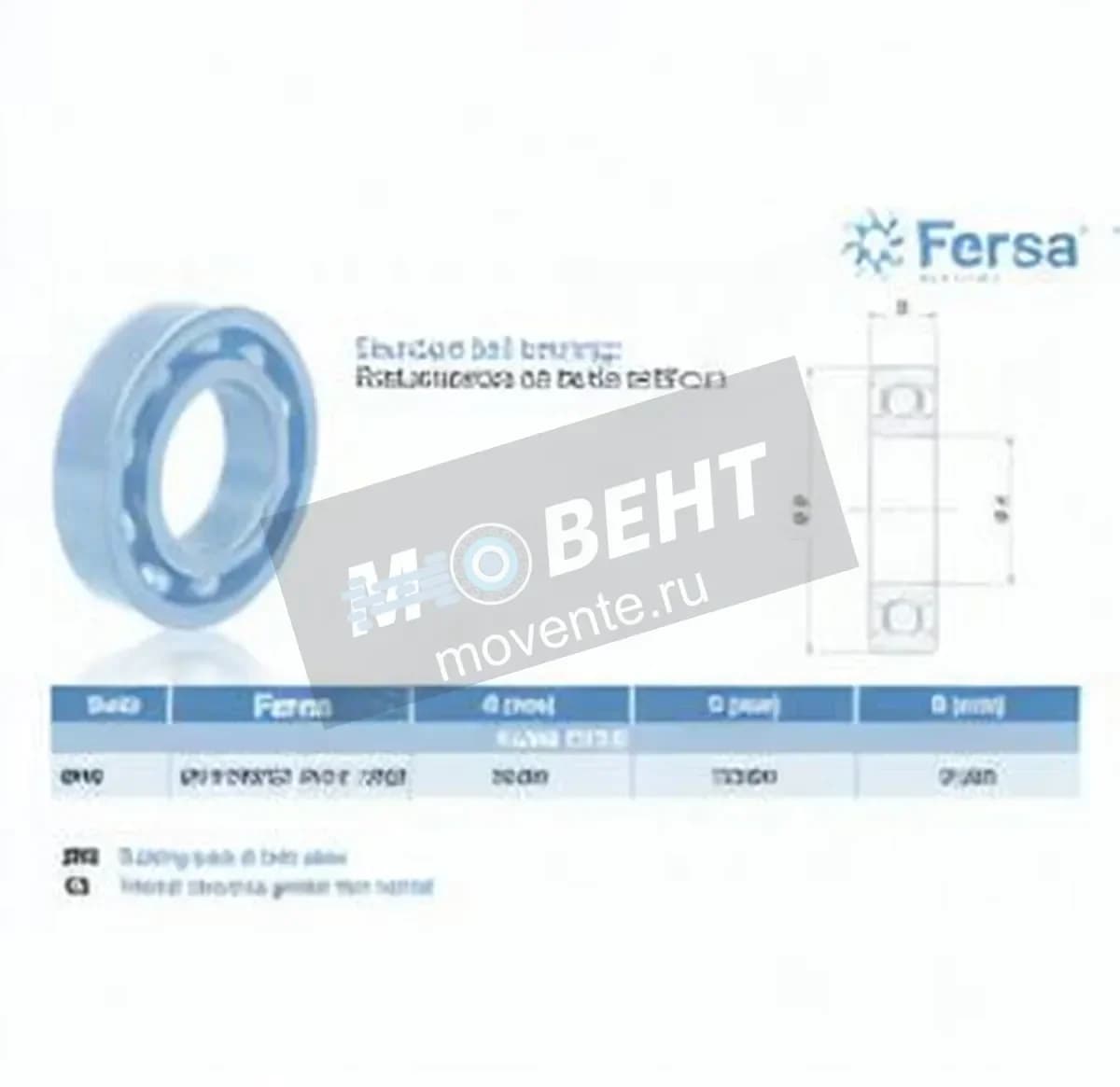 ASFERSA 6410-2RS-C3-ASFERSA - Image 1