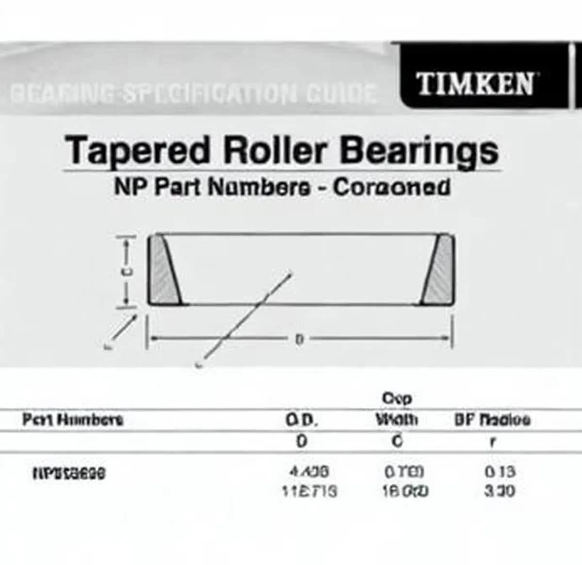 TIMKEN NP052626-TIMKEN - Image 1