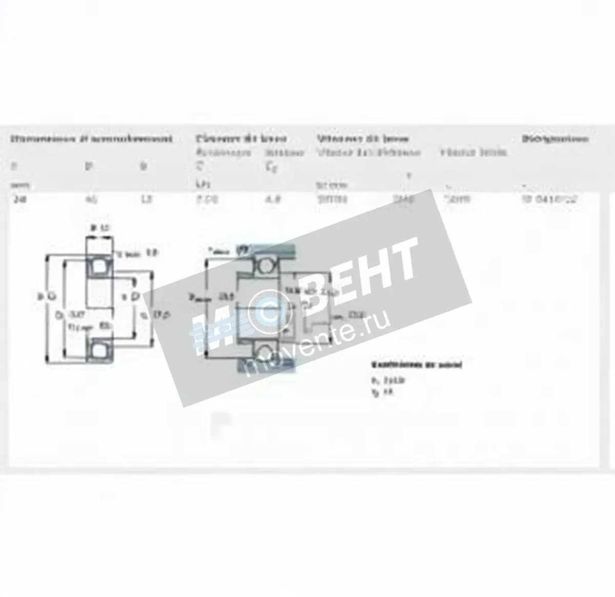 SKF W6004-2Z-SKF - Image 1