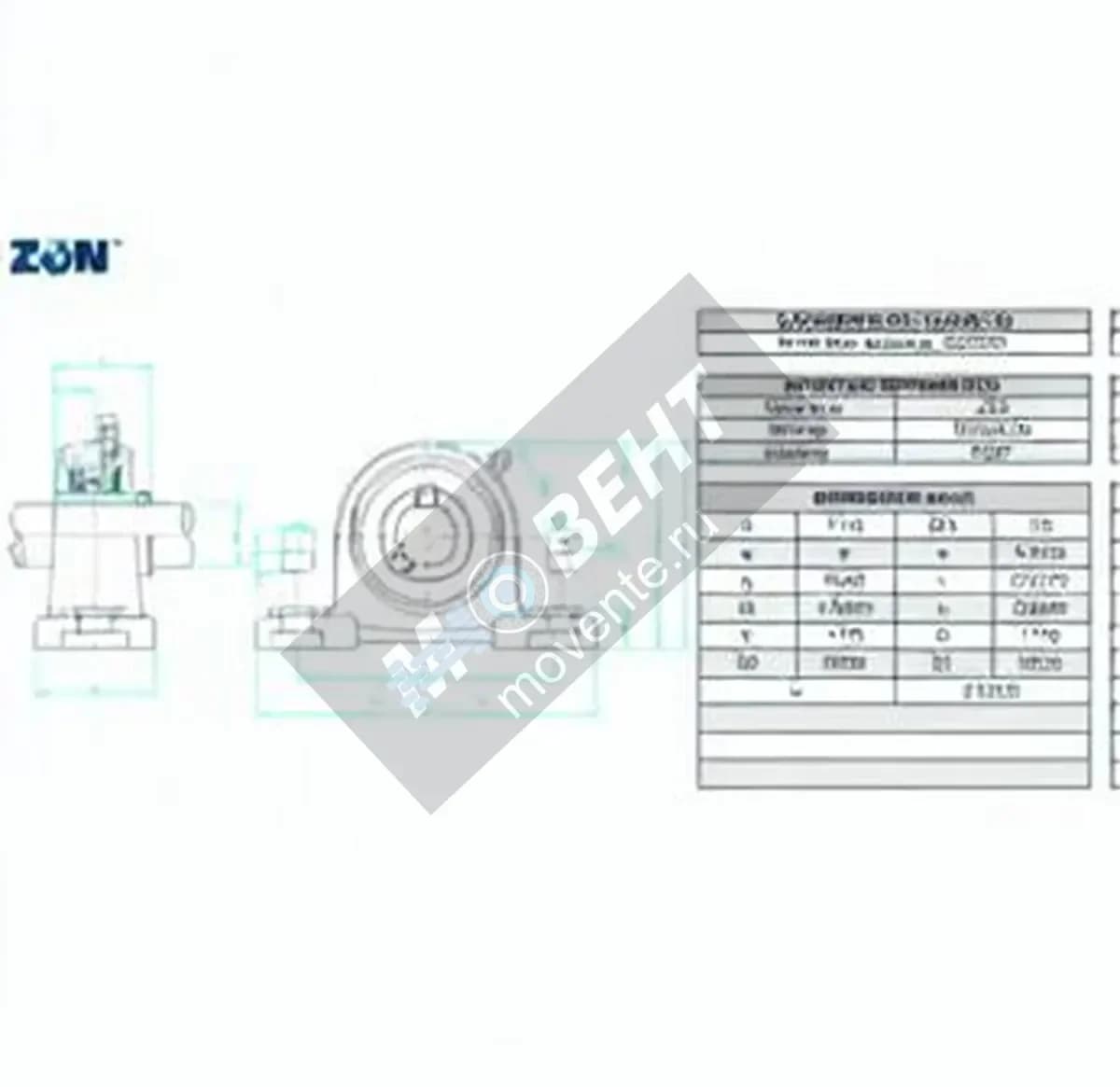 ZEN UCP207-20-ZEN - Image 1