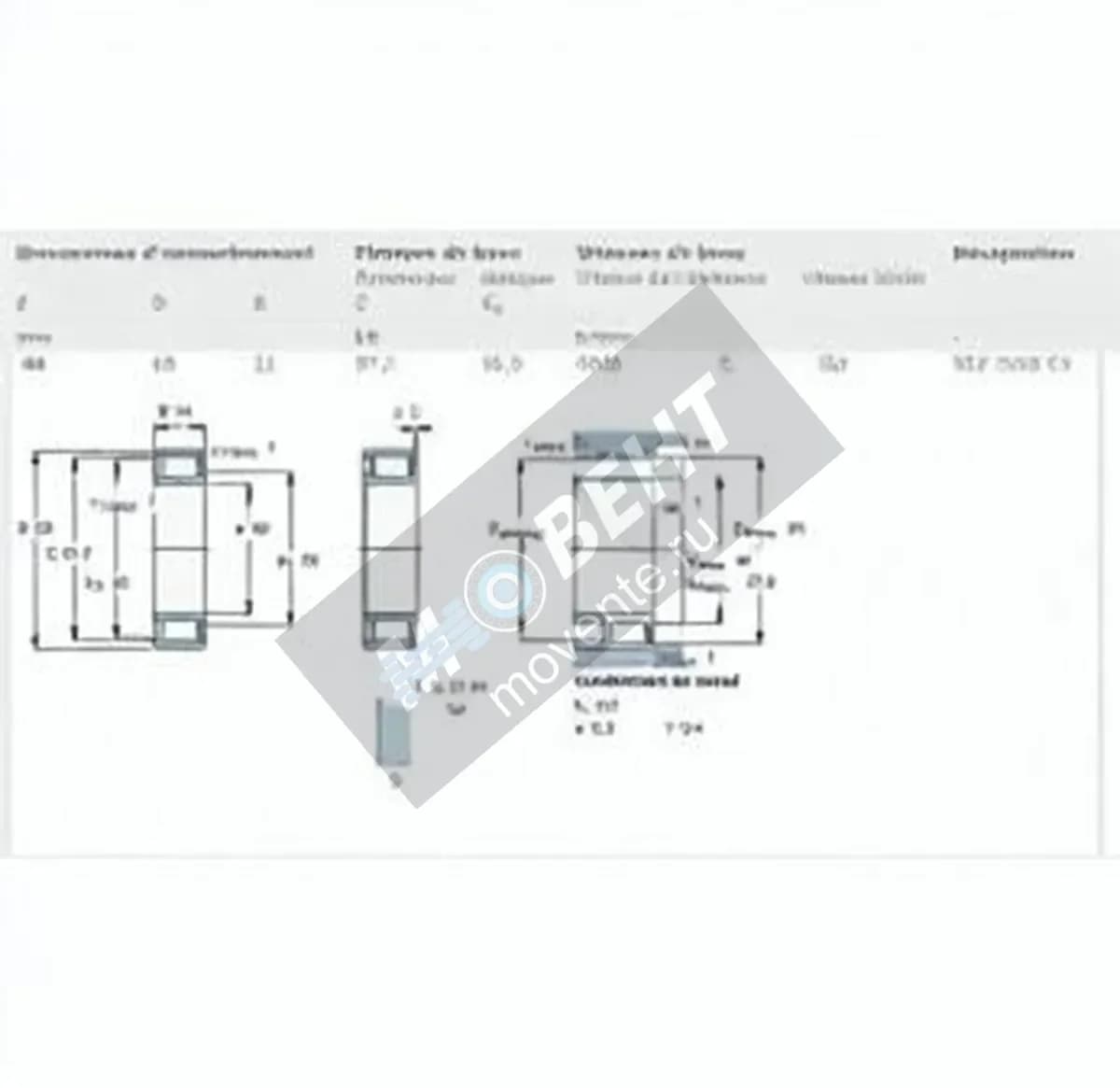 SKF NCF3008CV-SKF - Image 1