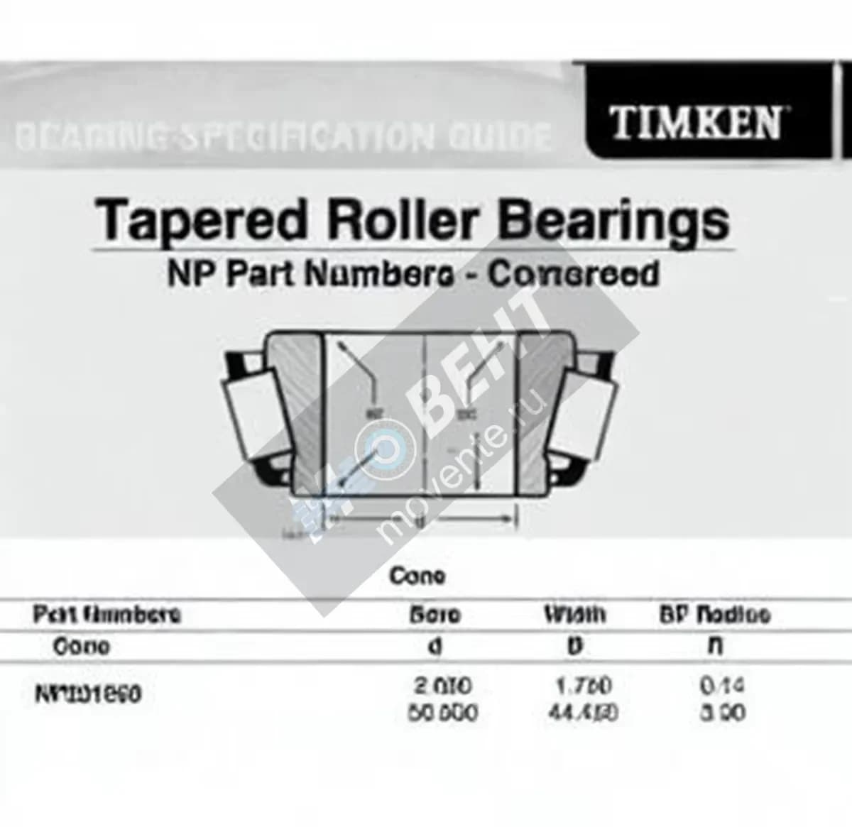 TIMKEN NP331550-TIMKEN - Image 1