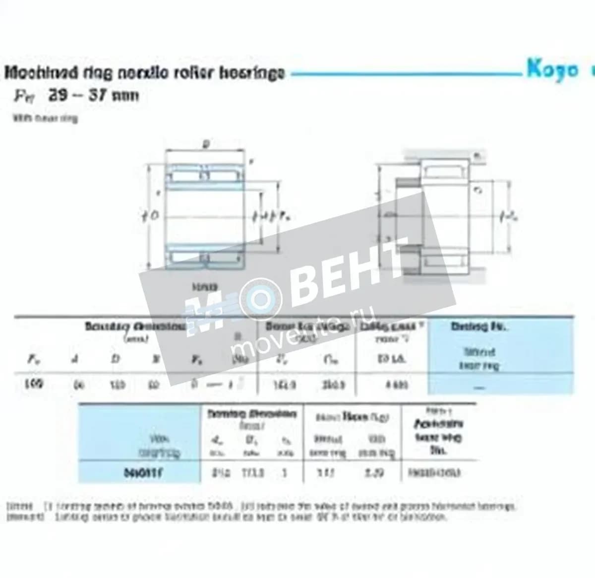 JTEKT NA6917-JTEKT - Image 1