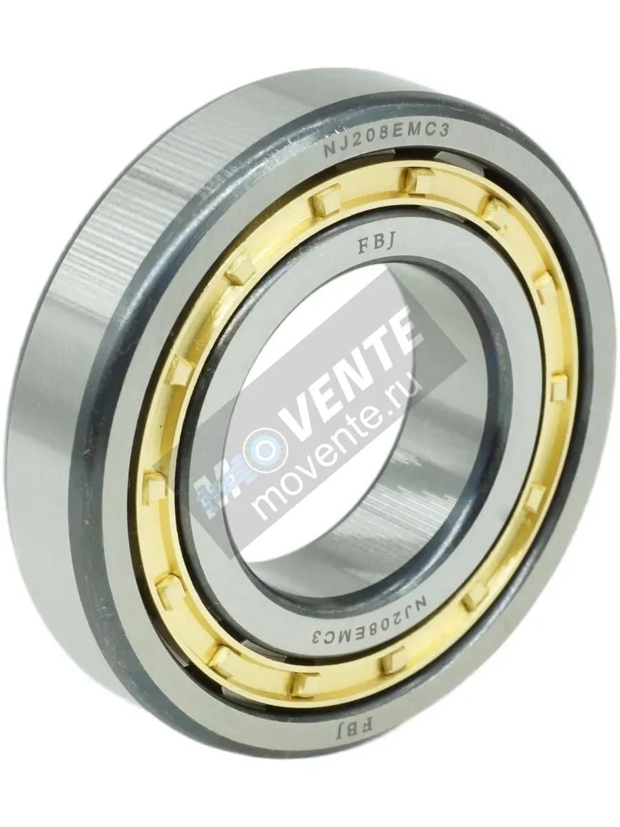 Подшипник FBJ NJ208 EMC3 - Image 1