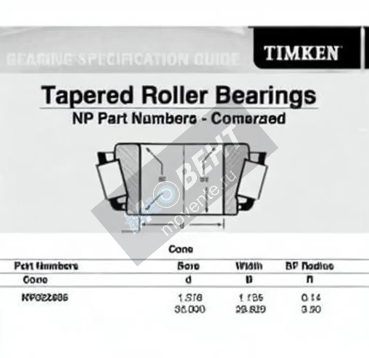 TIMKEN NP522505-TIMKEN - Image 1
