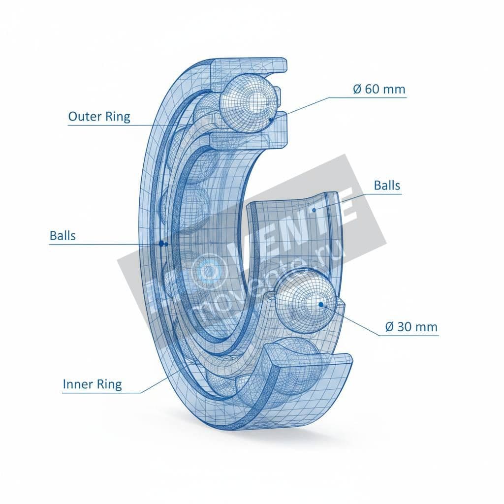 Подшипник SKF 7220 BEGAY - Image 1