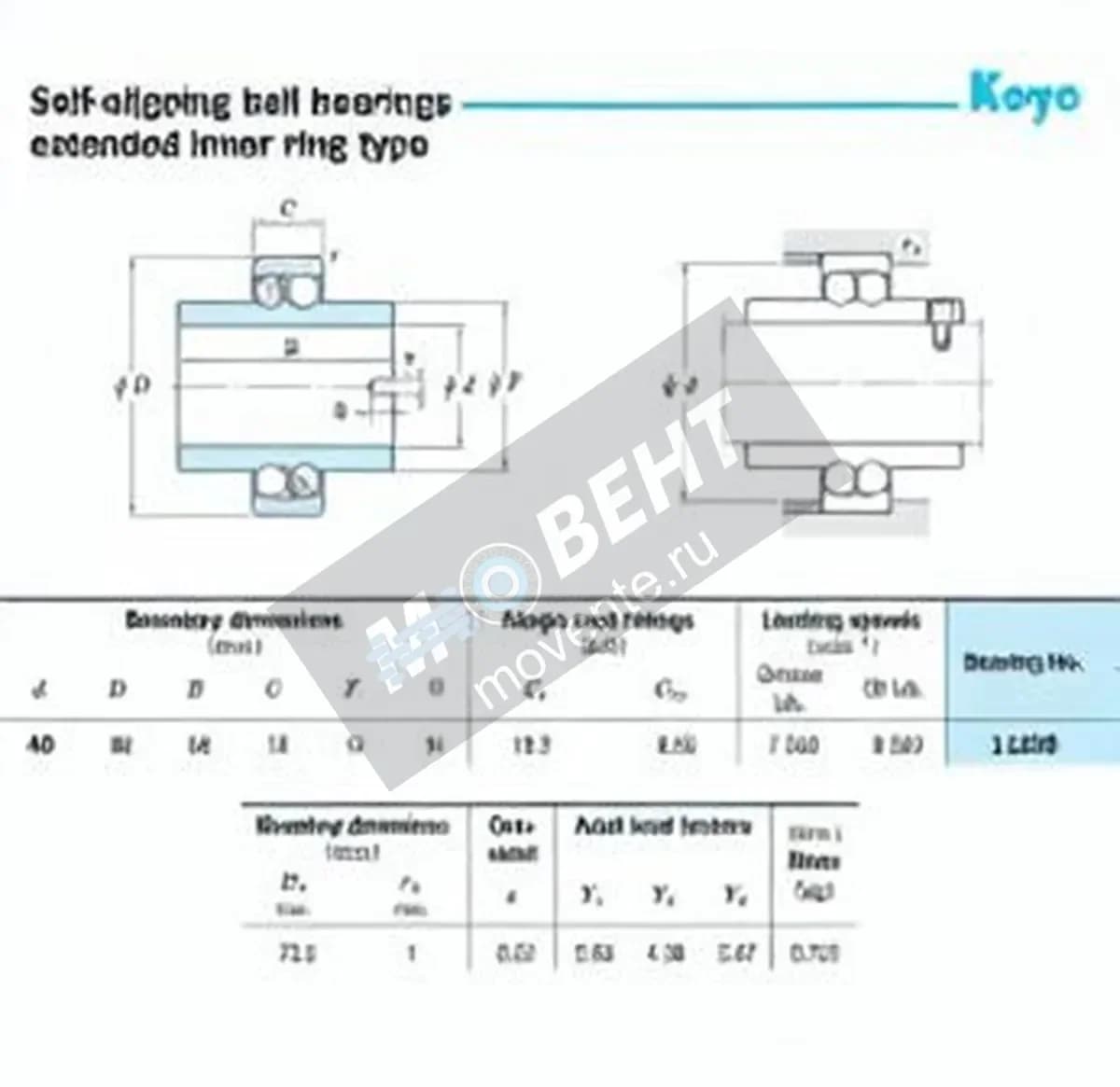 JTEKT 11208-JTEKT - Image 1