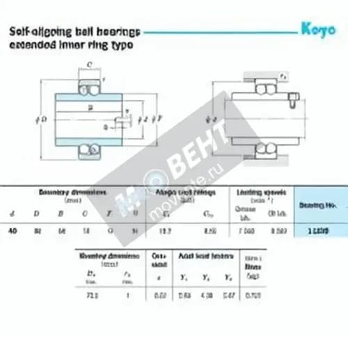 JTEKT 11208-JTEKT - Image 1