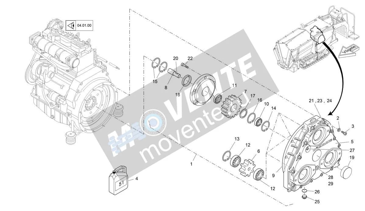2033276 подшипник Vögele - Image 1