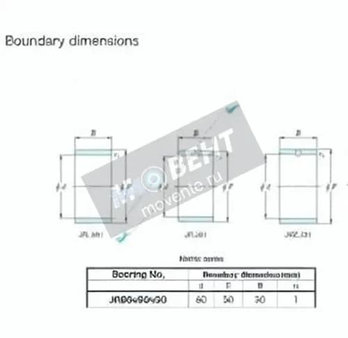 JTEKT JR80X90X30-JTEKT - Image 1