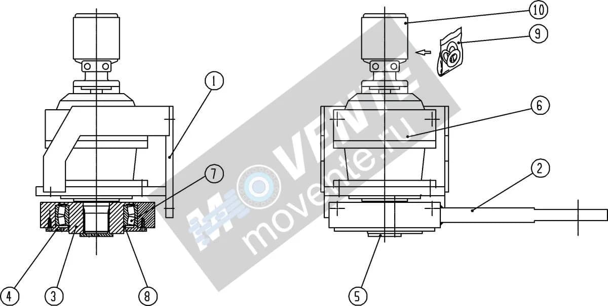 13636 подшипник Wirtgen - Image 1