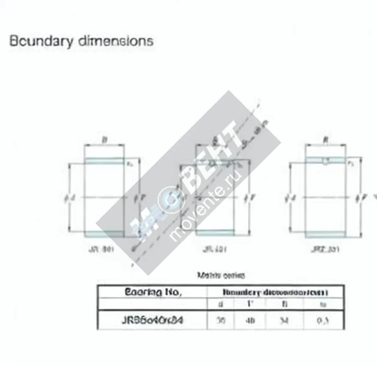 JTEKT JR35X40X34-JTEKT - Image 1