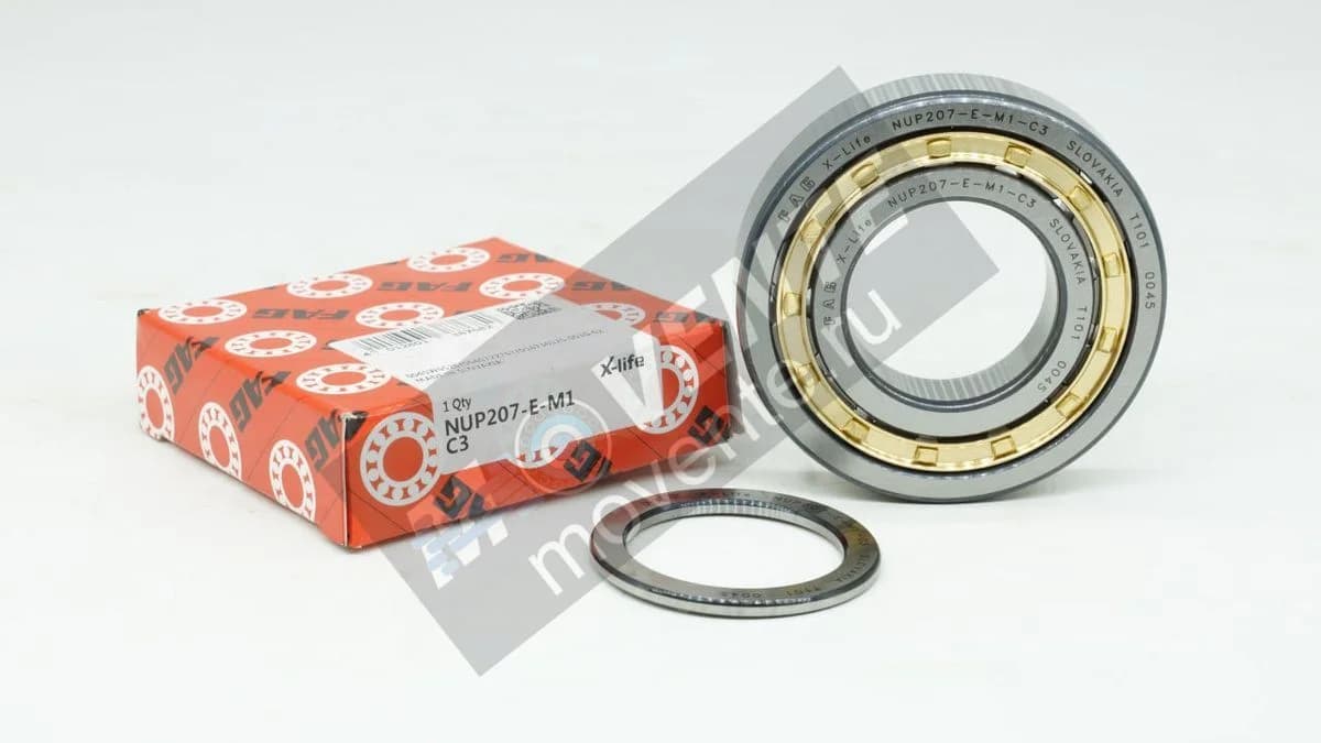 Подшипник FAG NUP207-E-M1-C3-FAG - Image 1