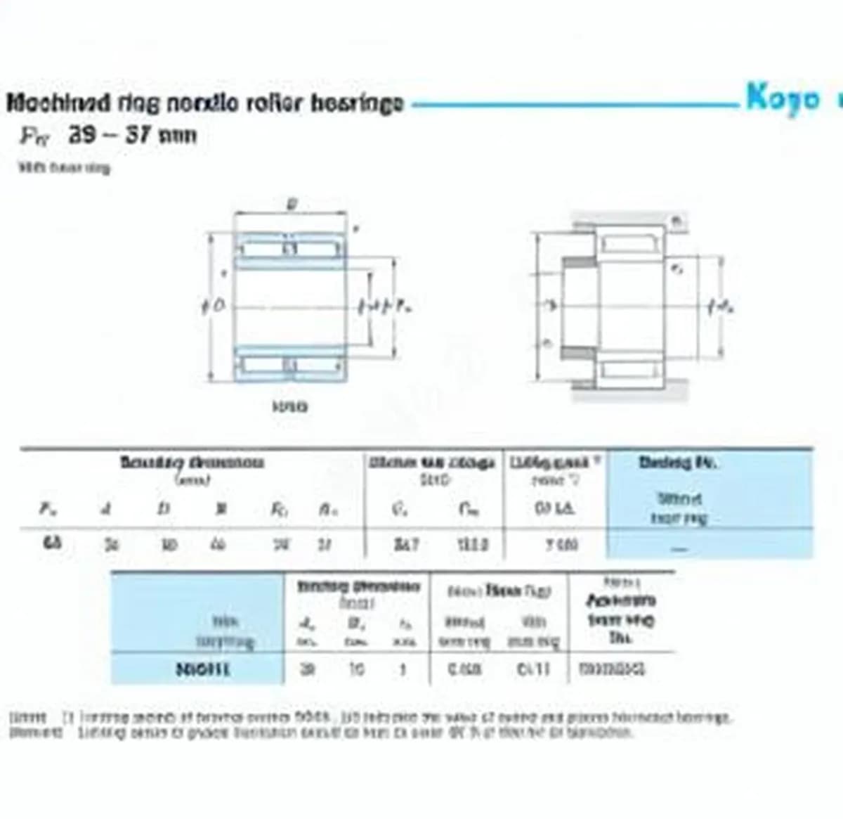 JTEKT NA6911-JTEKT - Image 1
