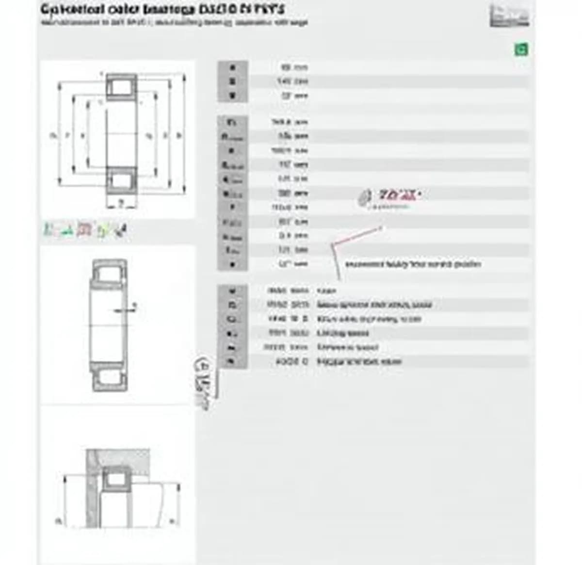 FAG NJ219-E-TVP2-C3-FAG - Image 1