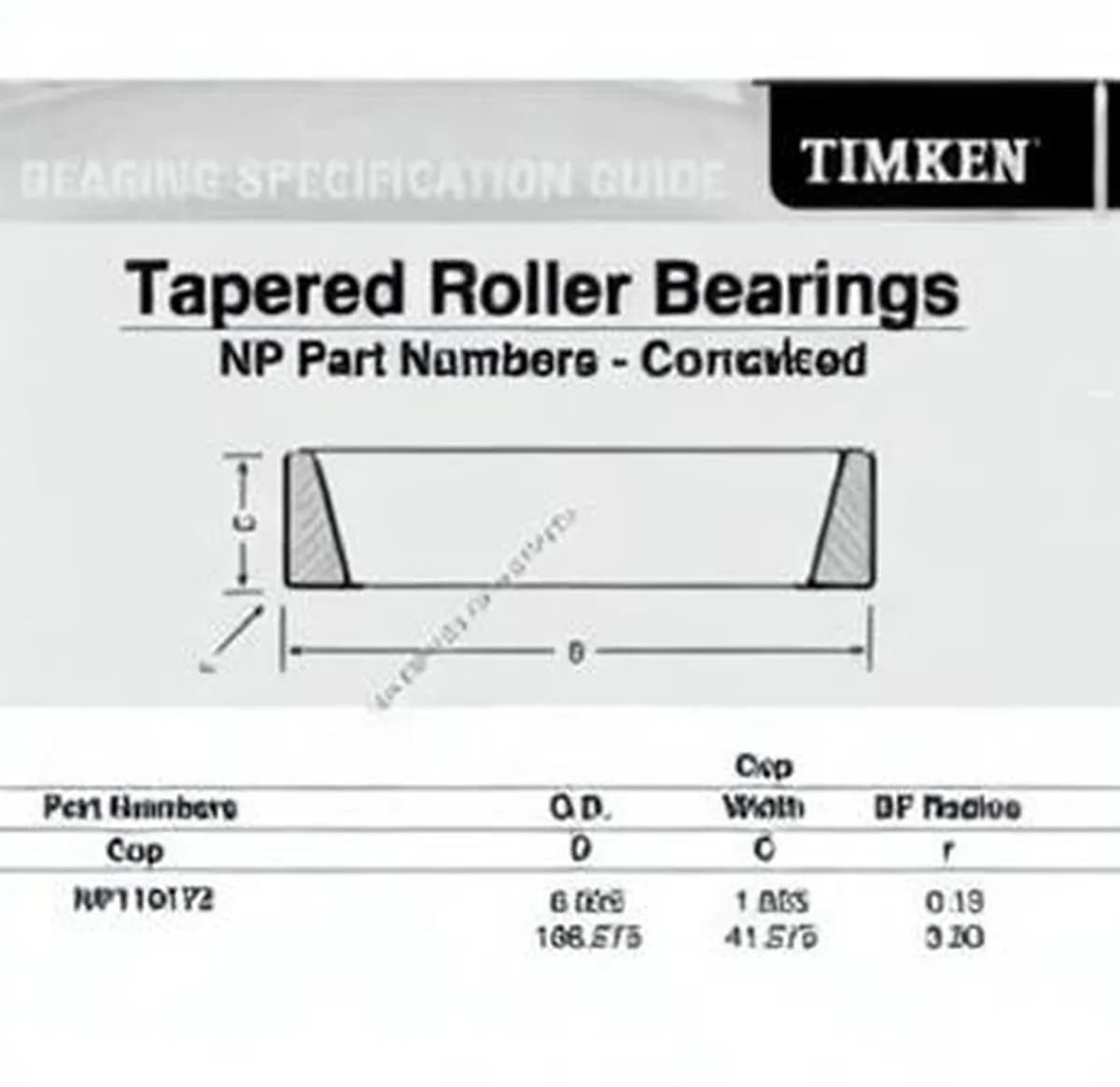 TIMKEN NP116172-TIMKEN - Image 1