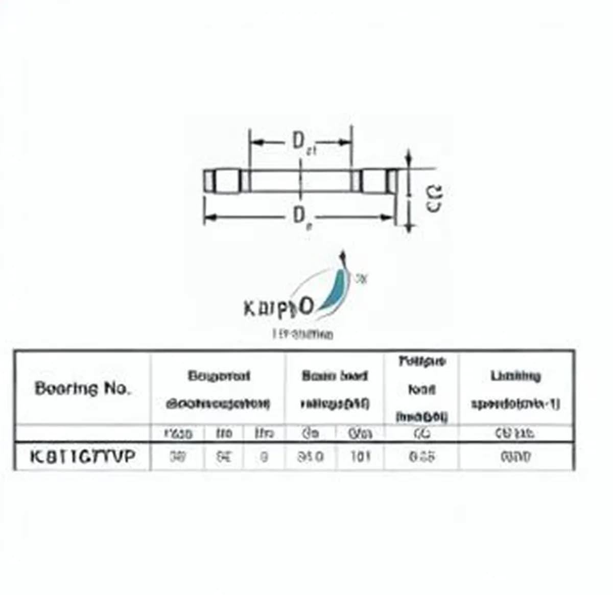 JTEKT K.81107TVP-JTEKT - Image 1