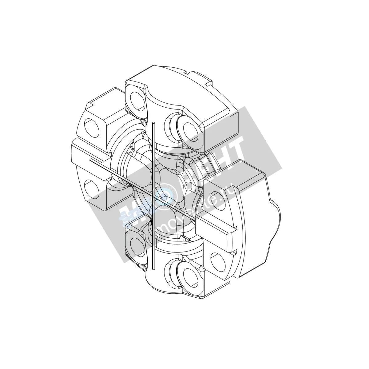 RE307561: Крестовина карданного вала