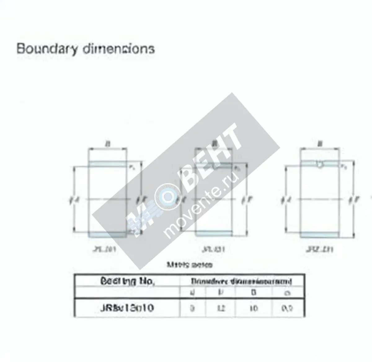 JTEKT JR8X12X10-JTEKT - Image 1