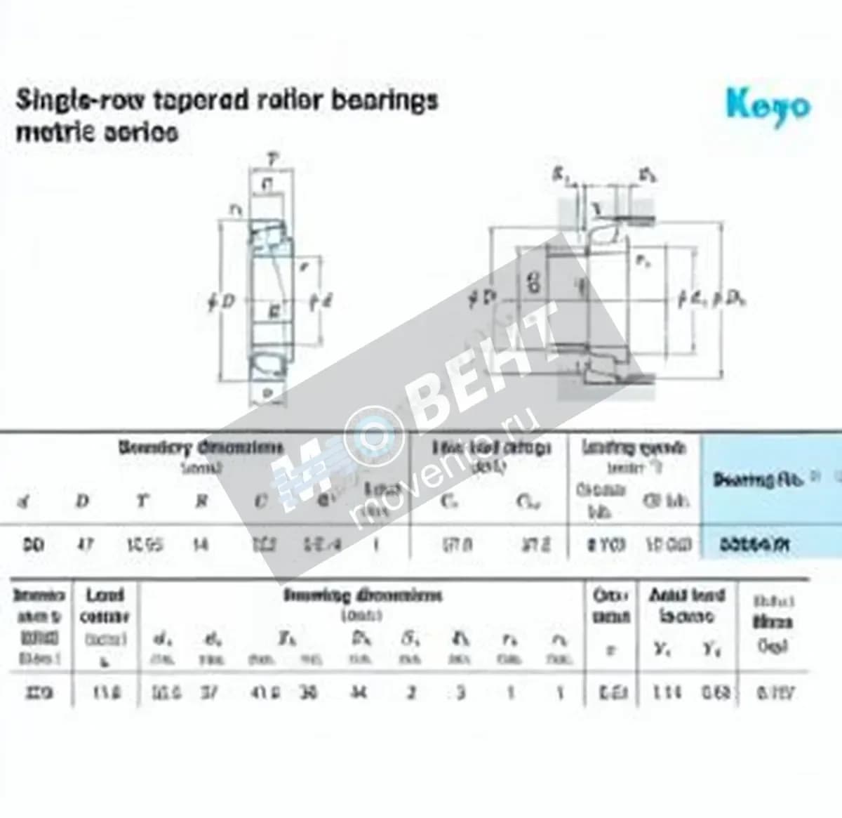 JTEKT 30204-JR-JTEKT - Image 1
