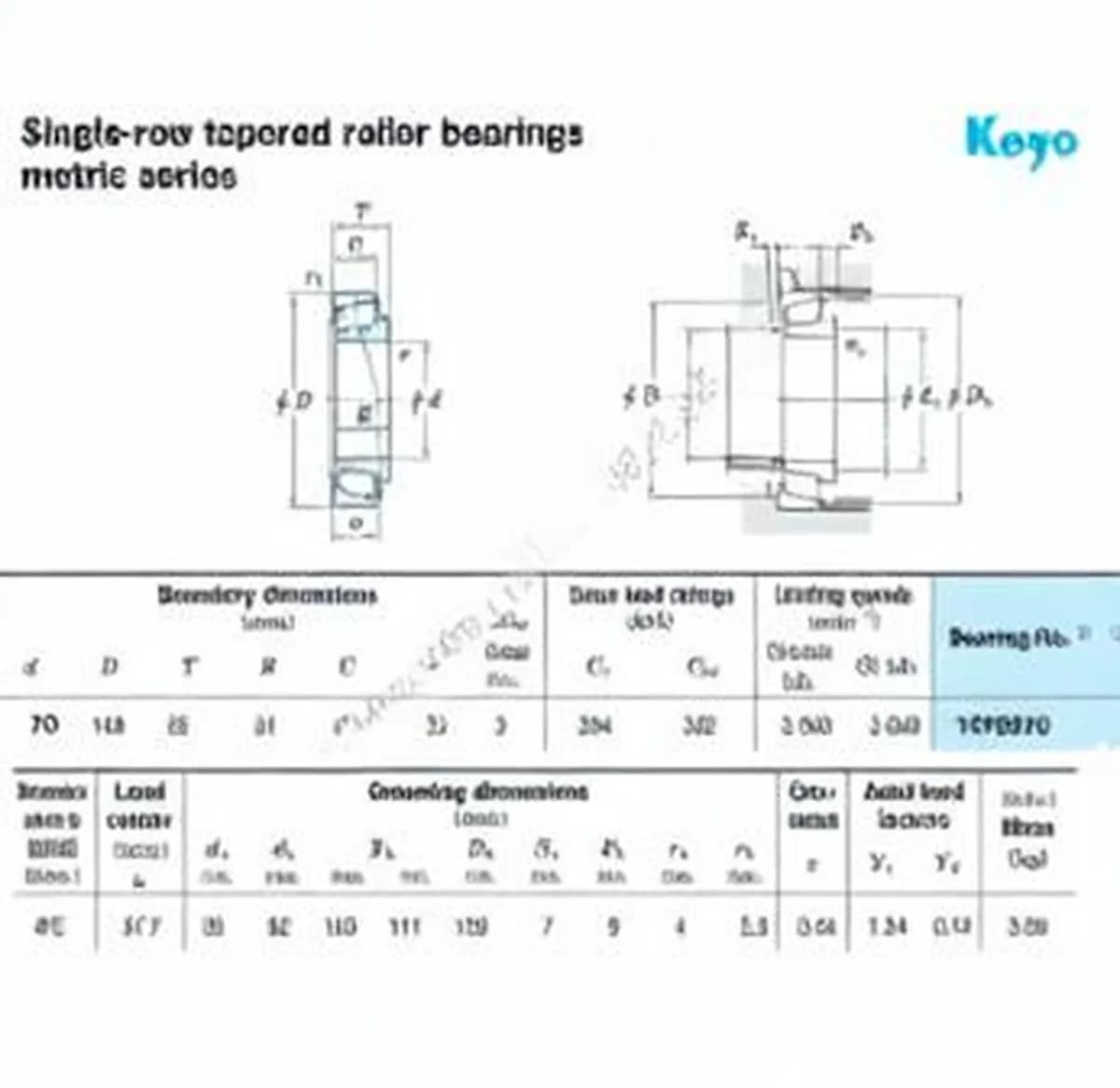 JTEKT T4FE070-JTEKT - Image 1