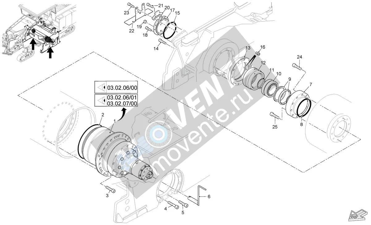2120471 подшипник Wirtgen - Image 1