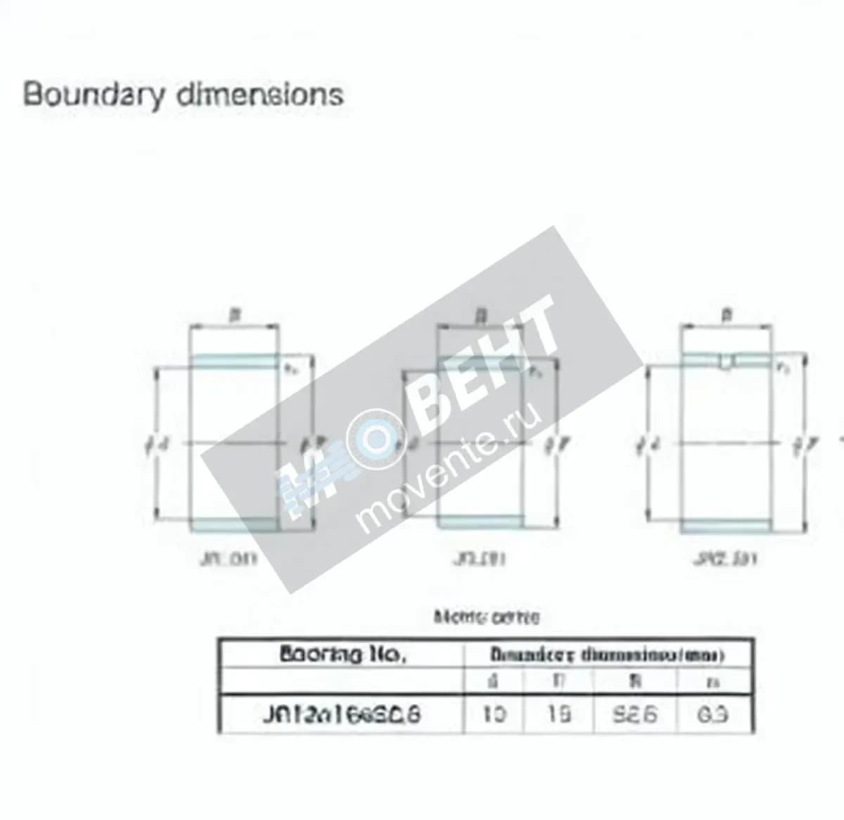 JTEKT JR12X15X22.50-JTEKT - Image 1