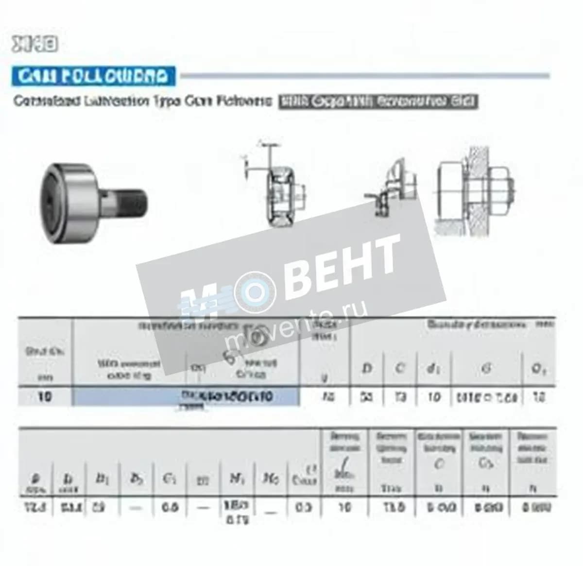 IKO CF-FU1-10-IKO - Image 1