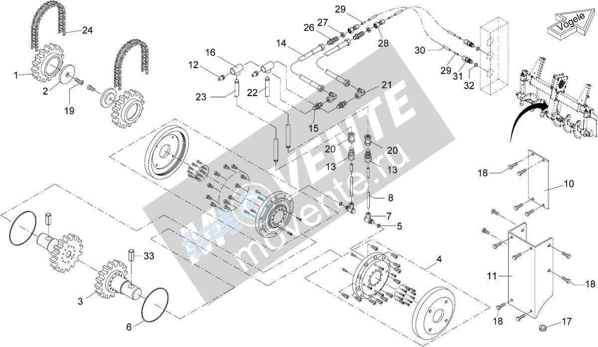 4611410005 подшипник Vögele - Image 1