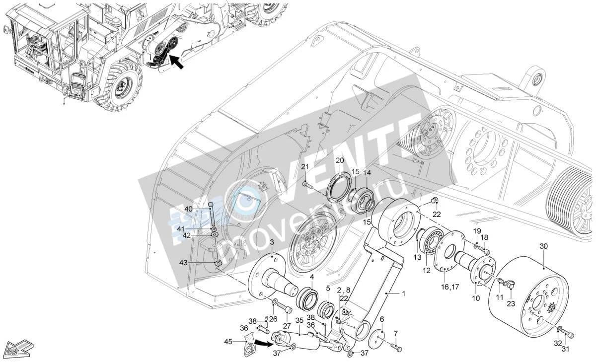 2187320 подшипник Wirtgen - Image 1