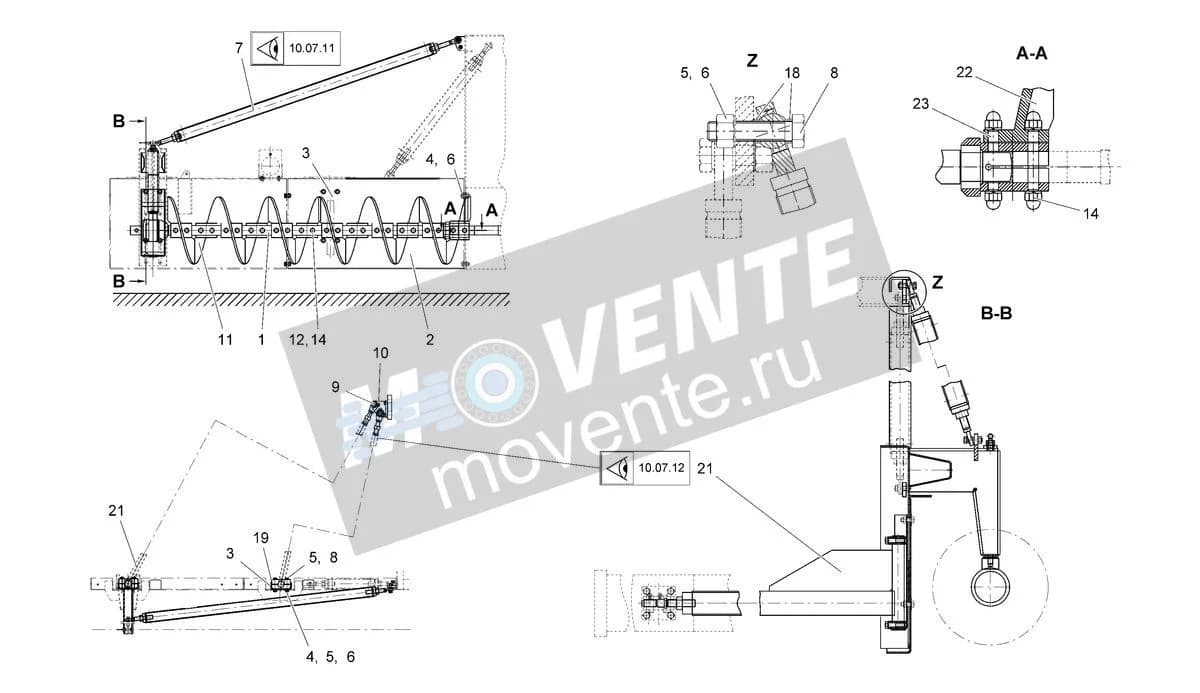 4622012394 подшипник Vögele - Image 1