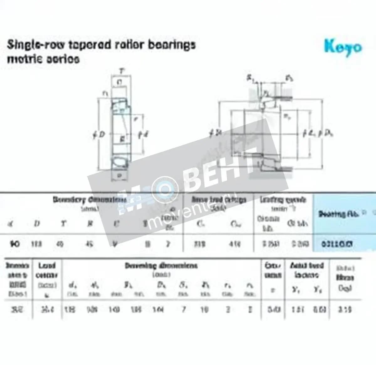JTEKT 33118-JR-JTEKT - Image 1