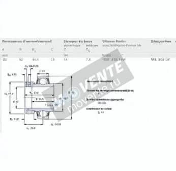 SKF YEL205-2F-SKF - Image 1