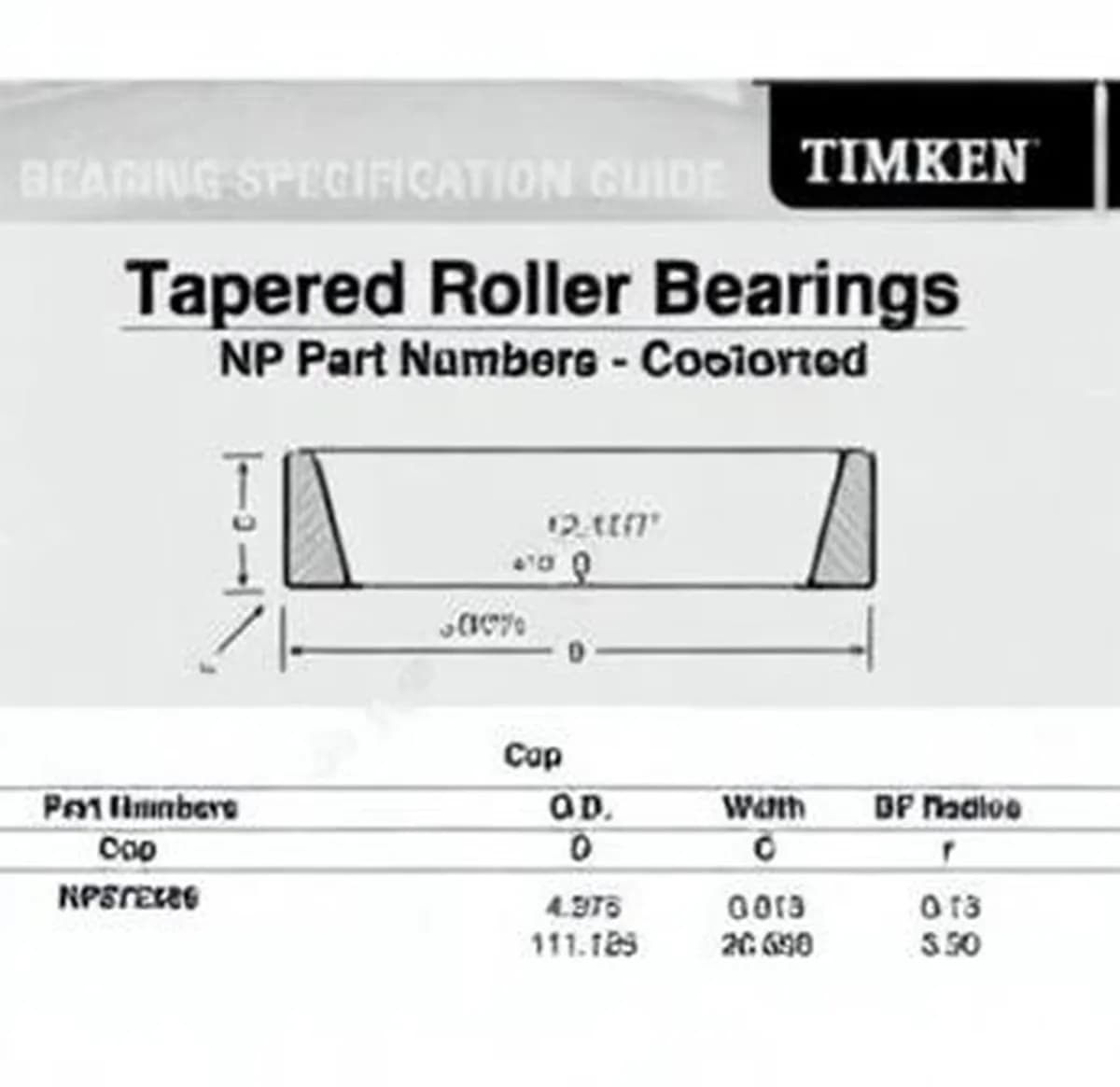 TIMKEN NP673386-TIMKEN - Image 1