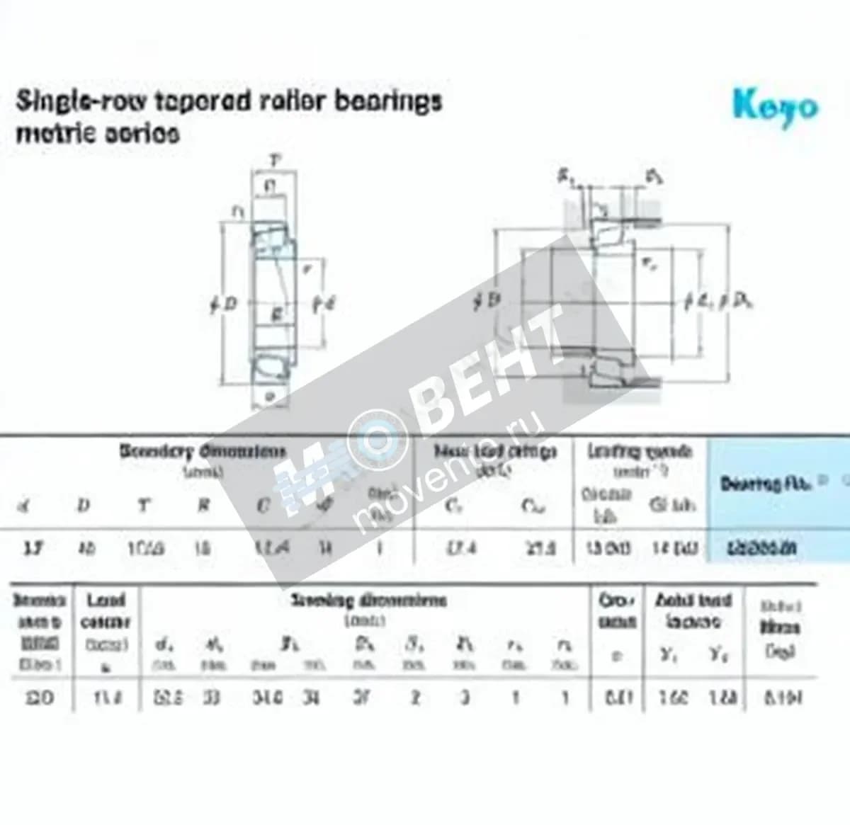 JTEKT 32203-JR-JTEKT - Image 1
