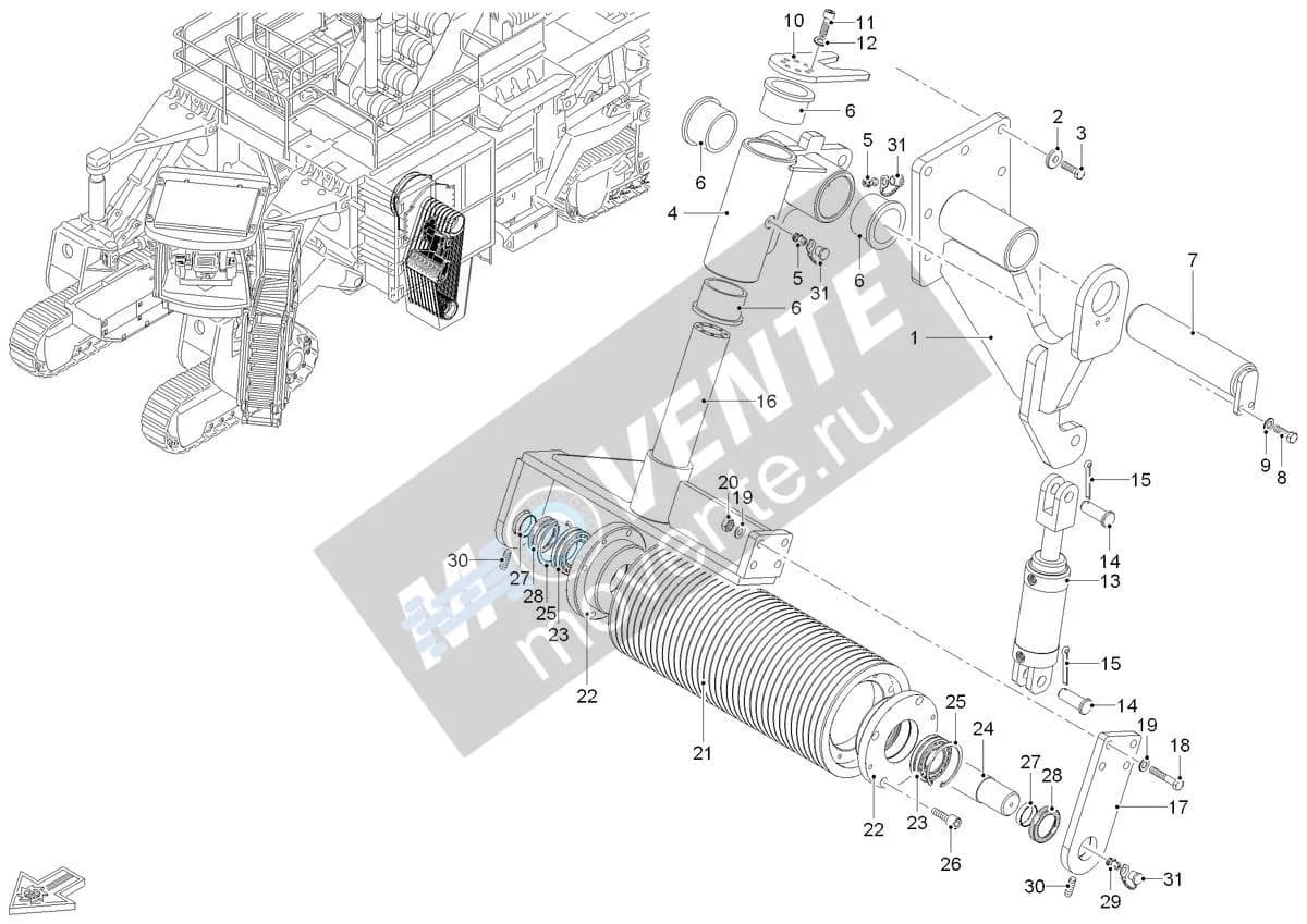 176728 подшипник Wirtgen - Image 1