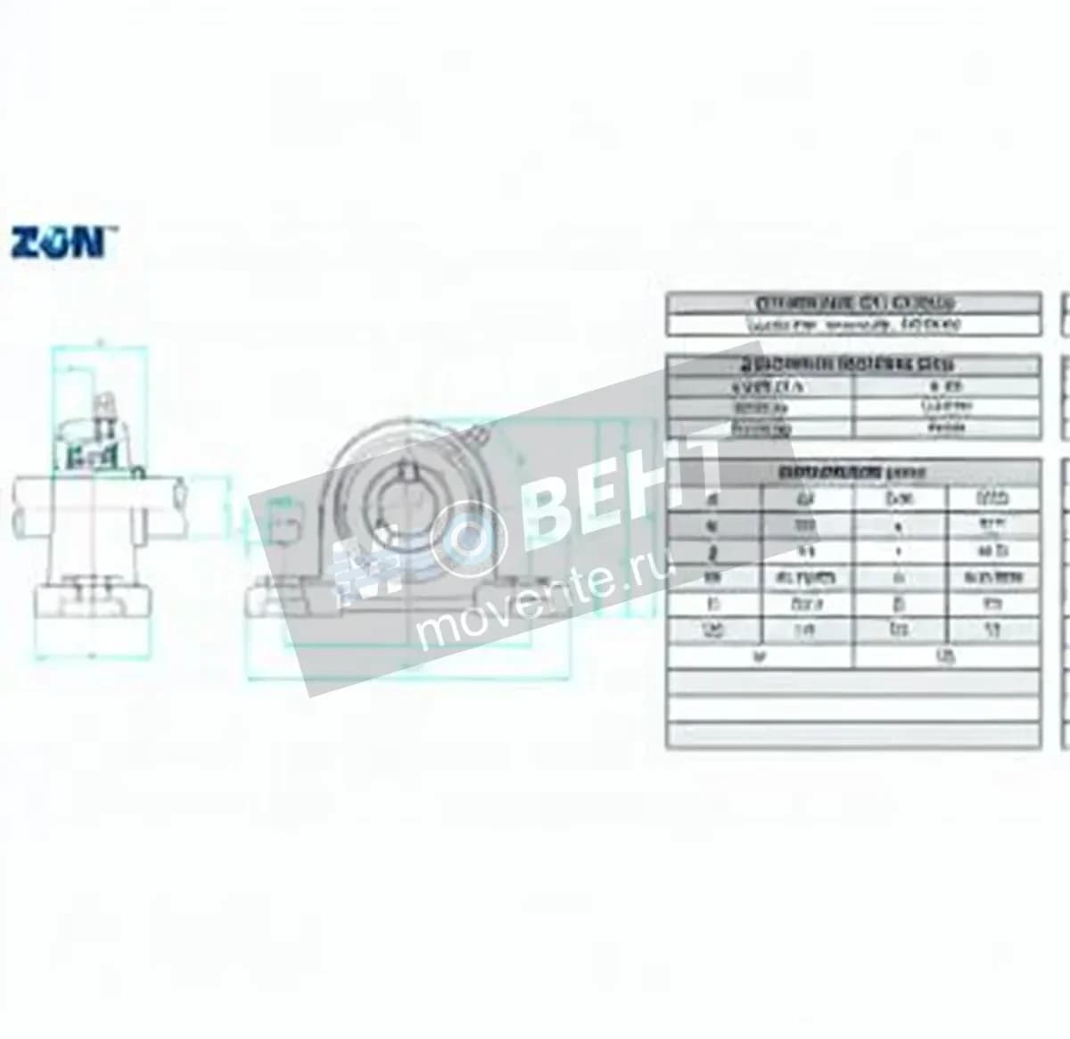 ZEN UCP204-ZEN - Image 1