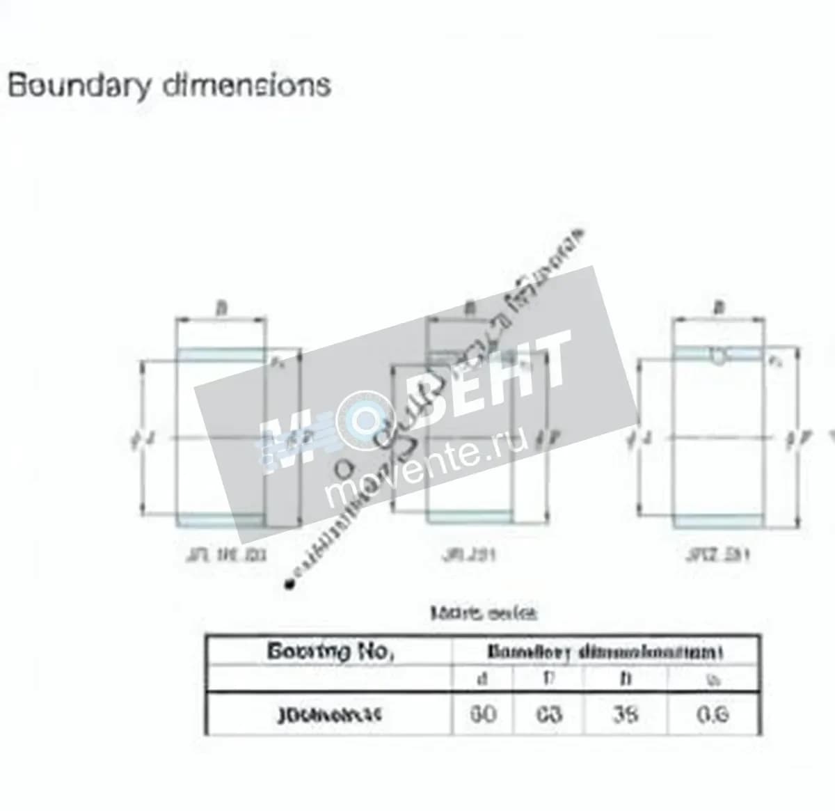 JTEKT JR60X68X35-JTEKT - Image 1