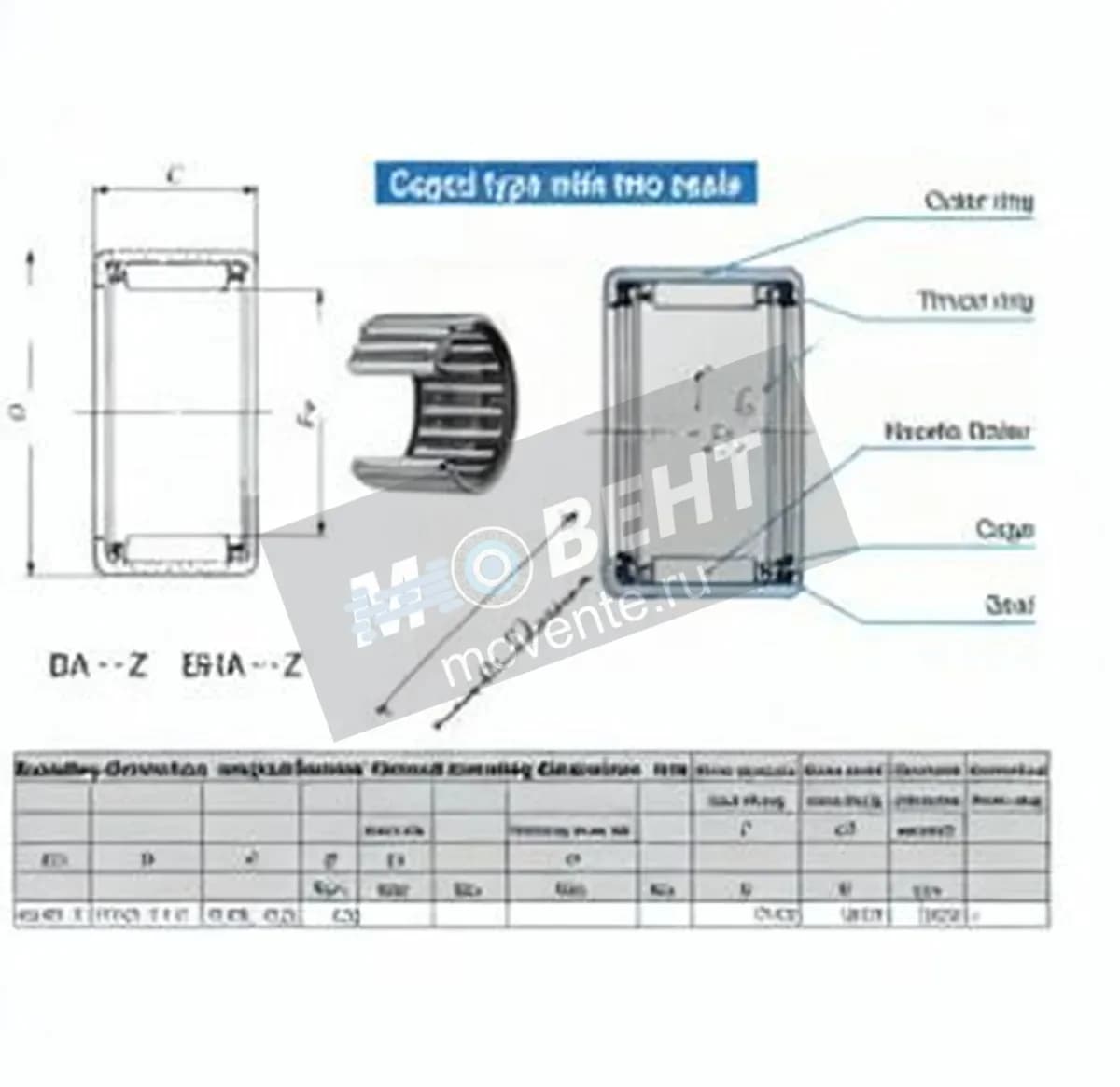 IKO BA1610-Z-IKO - Image 1