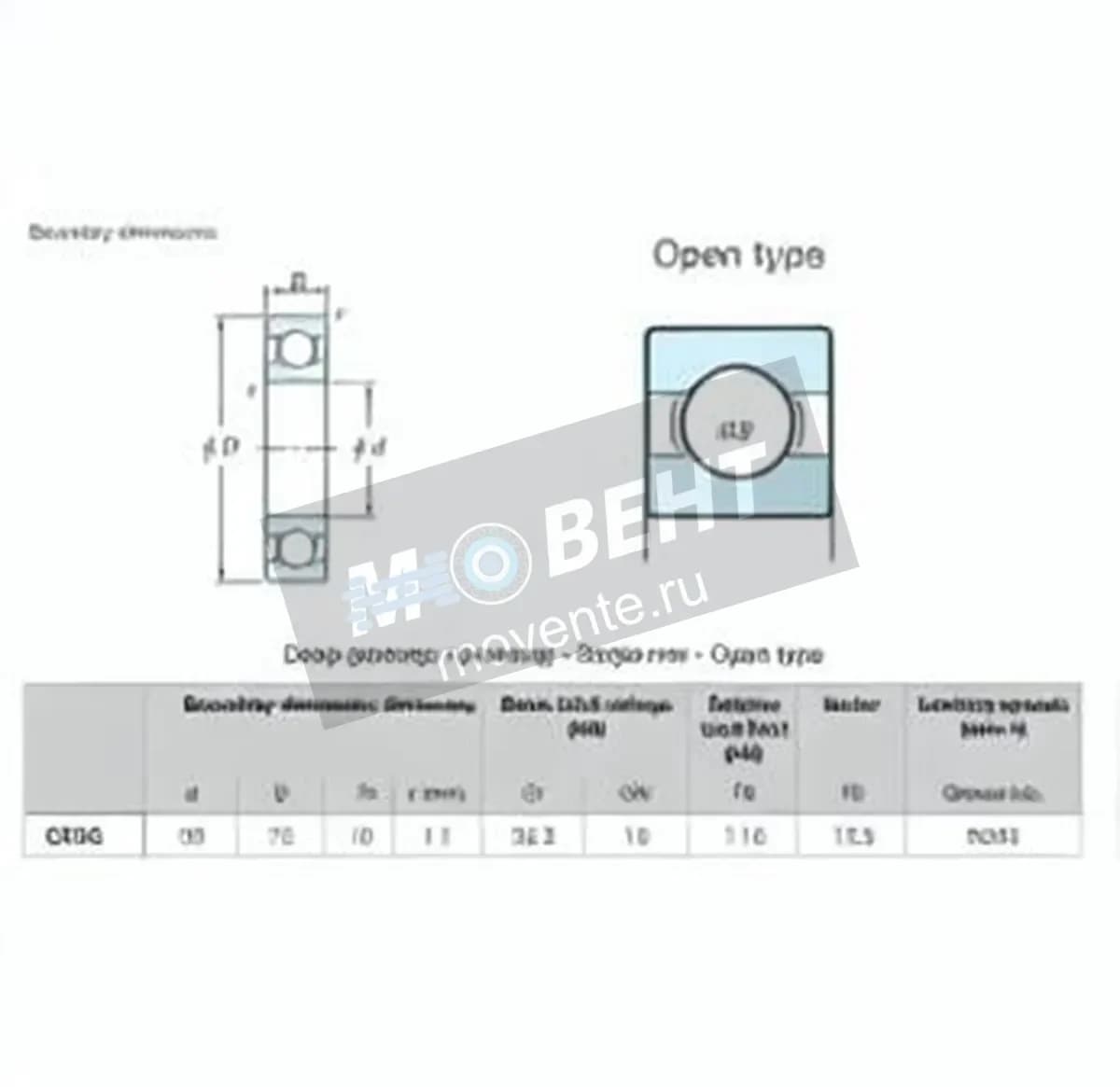 JTEKT 6306-JTEKT - Image 1