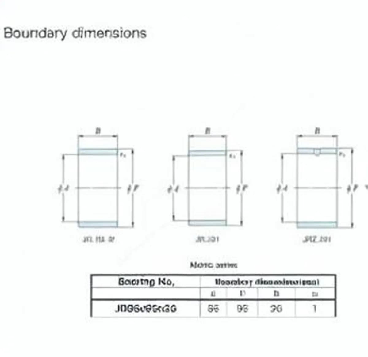 JTEKT JR85X95X26-JTEKT - Image 1