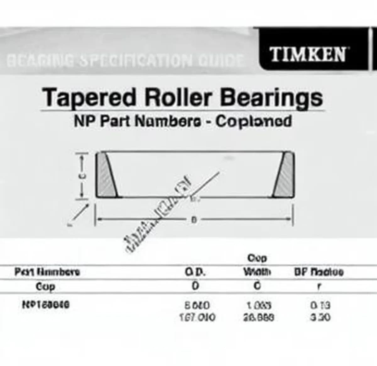 TIMKEN NP159648-TIMKEN - Image 1