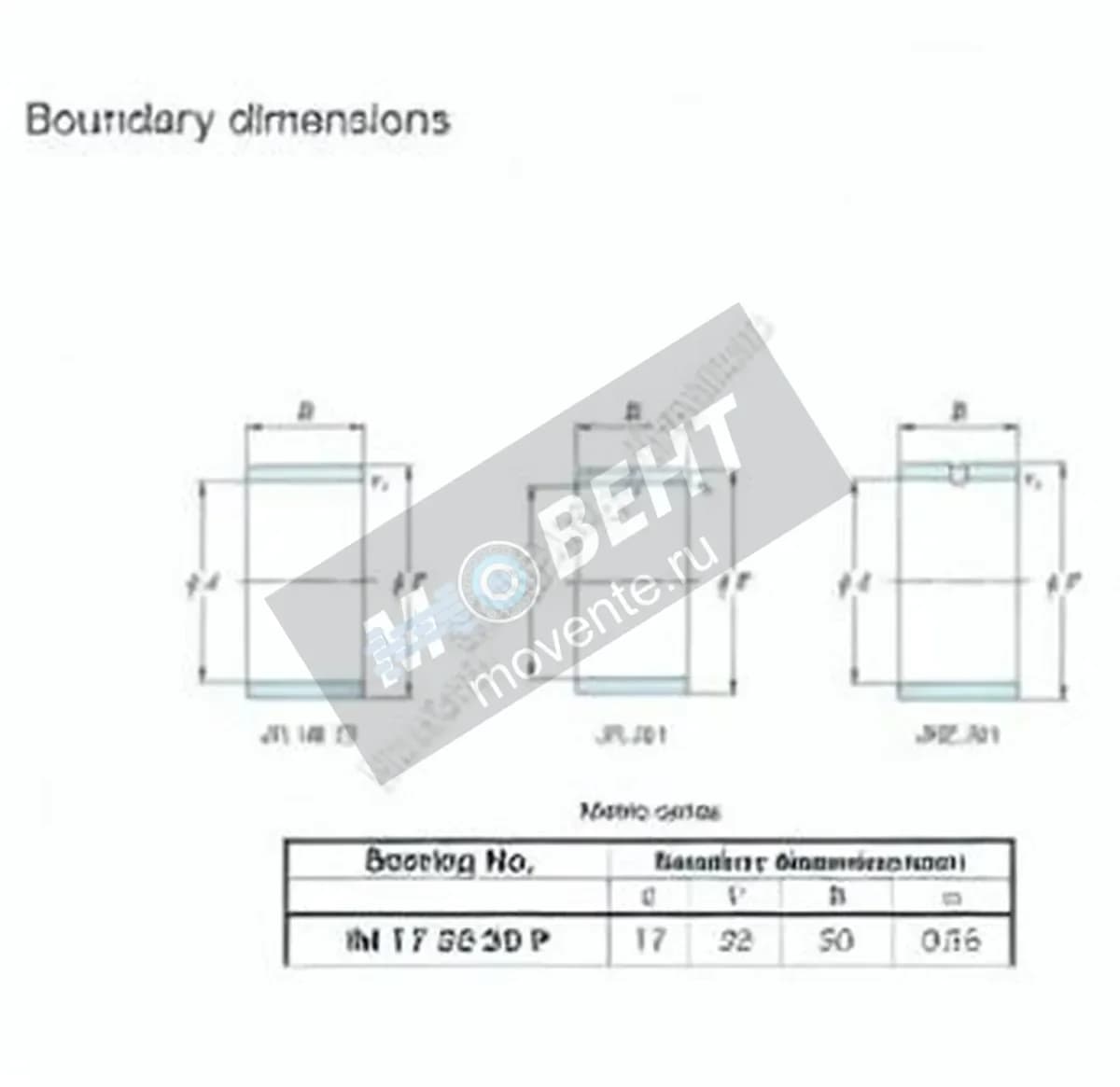 JTEKT IM-17-22-20-P-JTEKT - Image 1