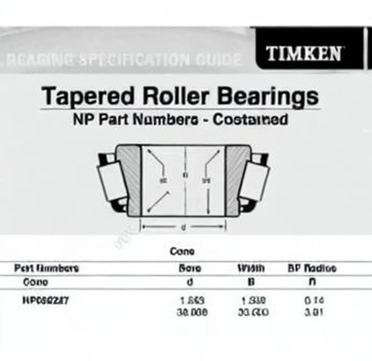 TIMKEN NP656227-TIMKEN - Image 1
