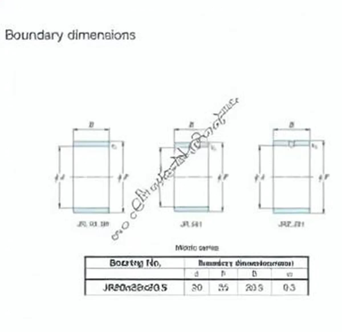JTEKT JR20X25X20.50-JTEKT - Image 1