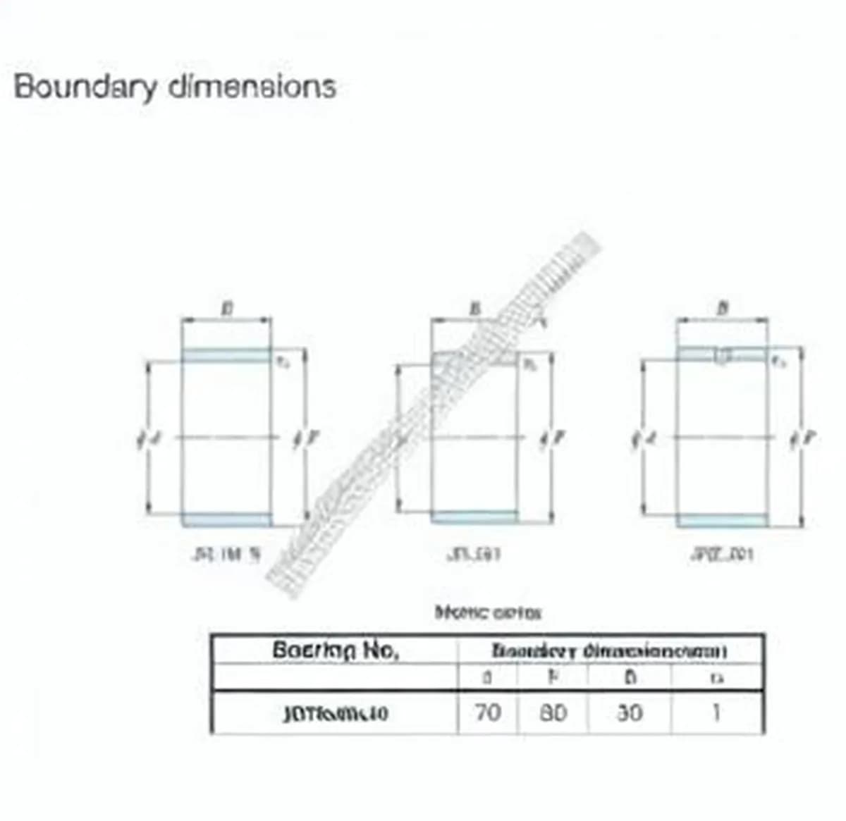 JTEKT JR70X80X30-JTEKT - Image 1