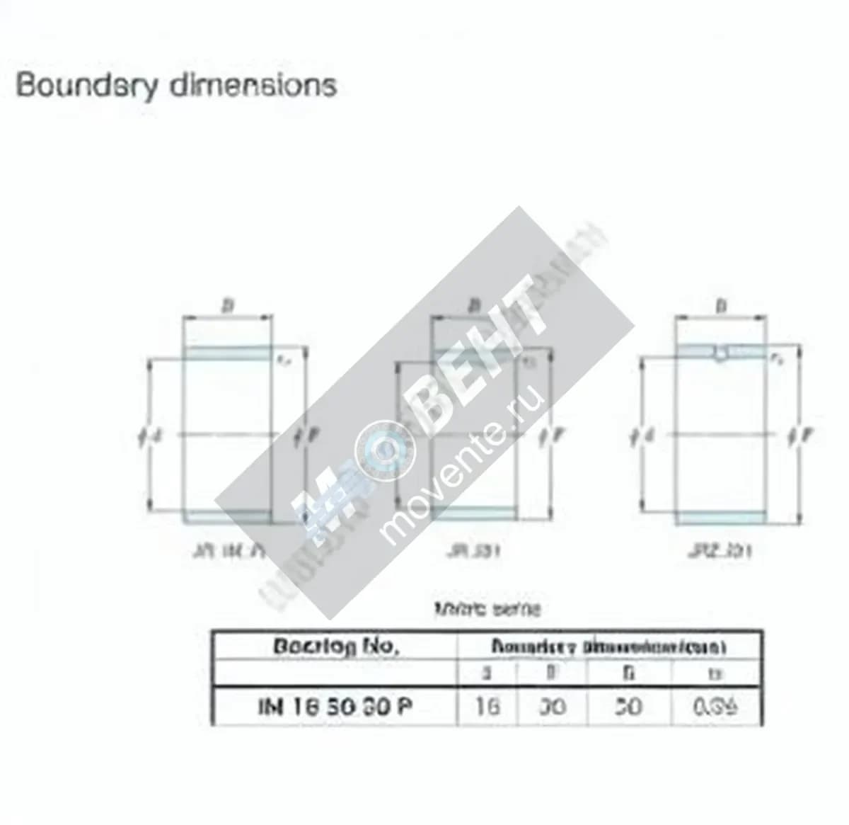 JTEKT IM-15-20-20-P-JTEKT - Image 1